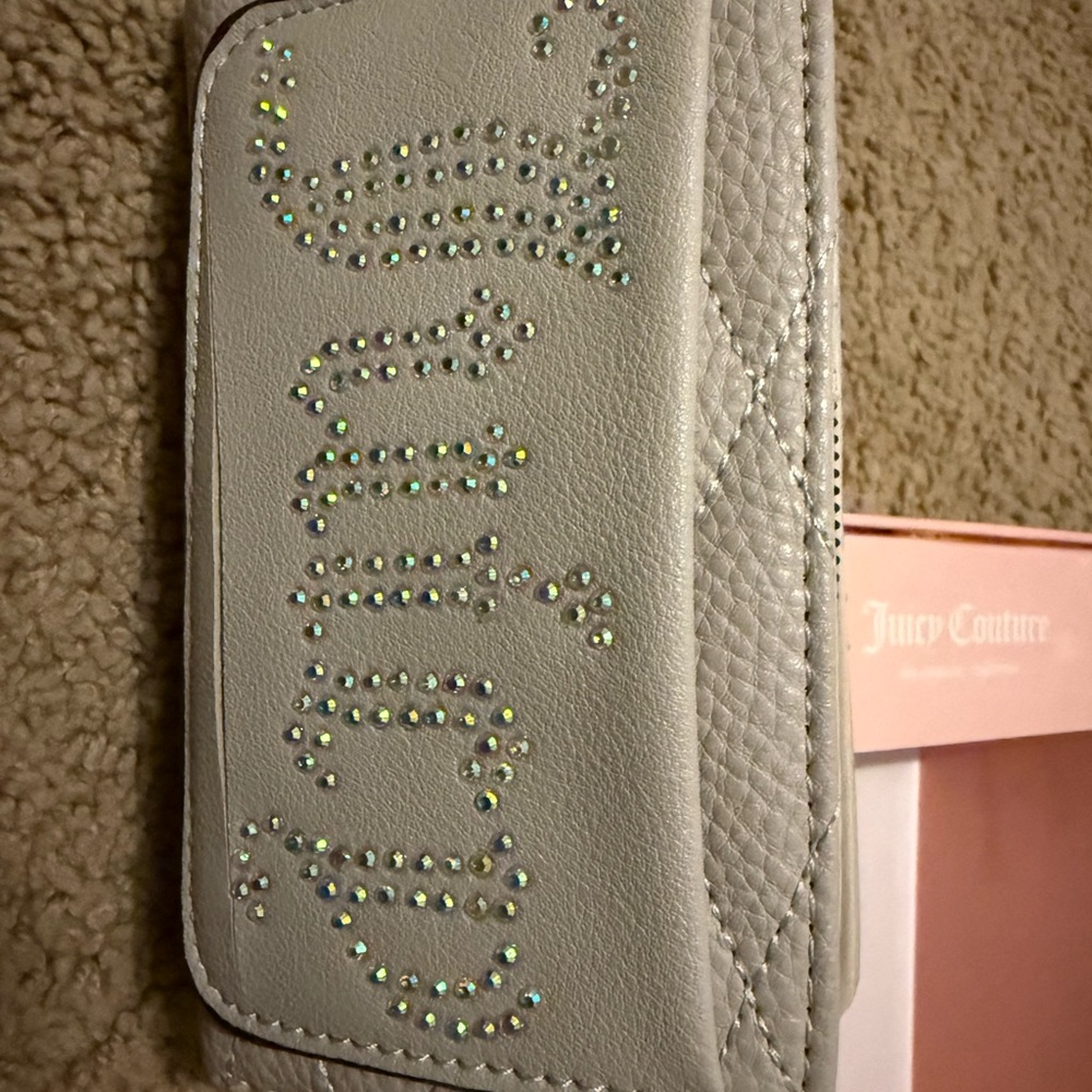 Juicy Couture Silver Studded wallet